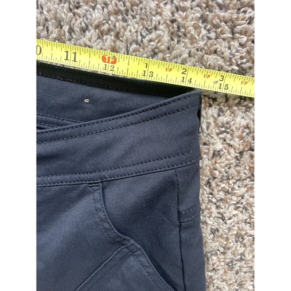 Prana Monarch Convertible Pants Womens 2 Black Hiking Outdoors W4MORG115 - Picture 7 of 9